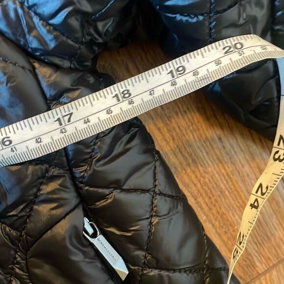 Bcbg black feather free quilted puffer jacket size small - Picture 7 of 13